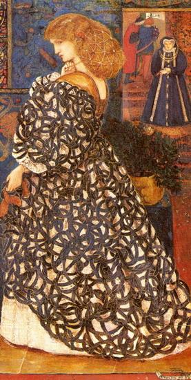 Sidonia von Bork Präraffaeliten Sir Edward Burne Jones Ölgemälde